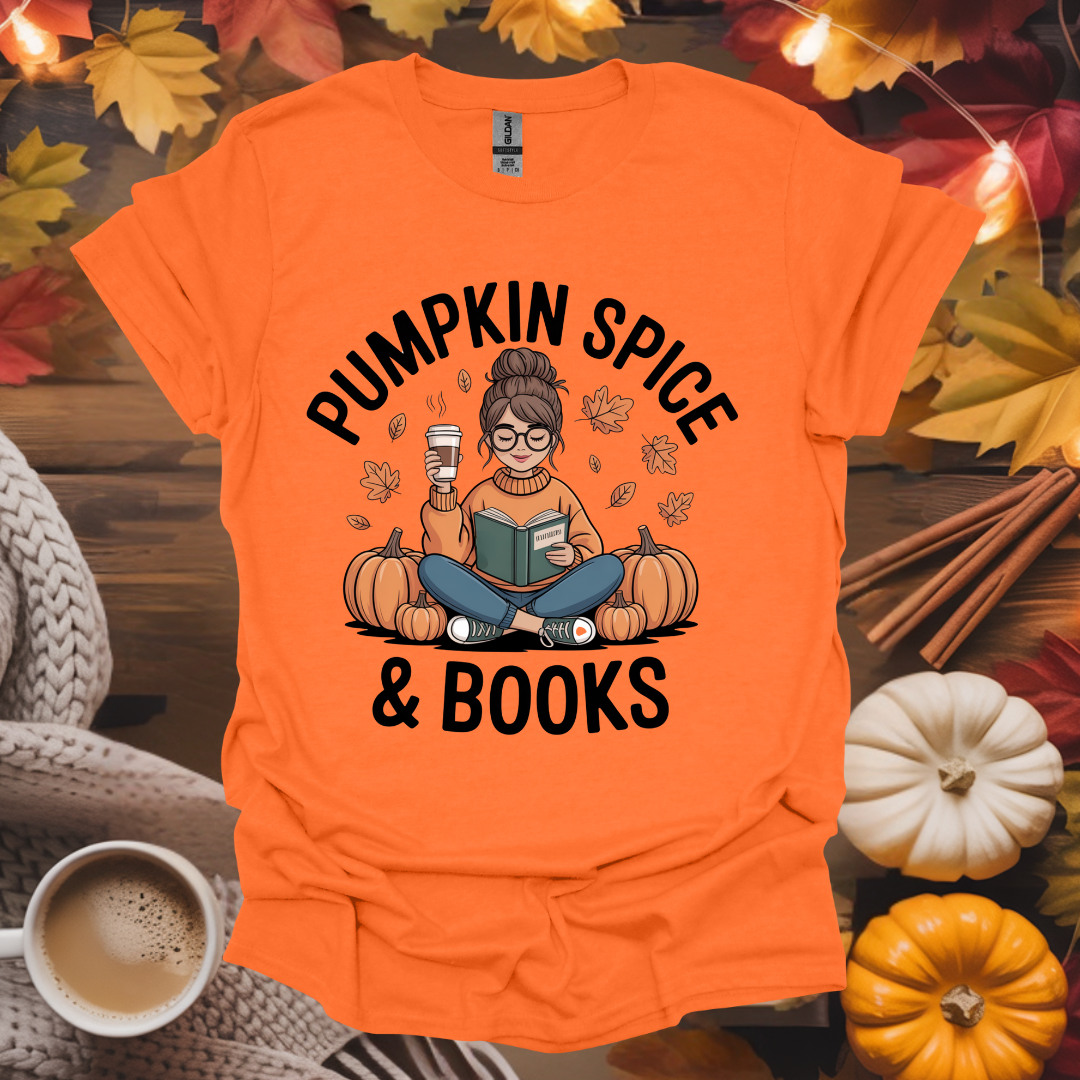 Pumpkin Spice and Books T-Shirt
