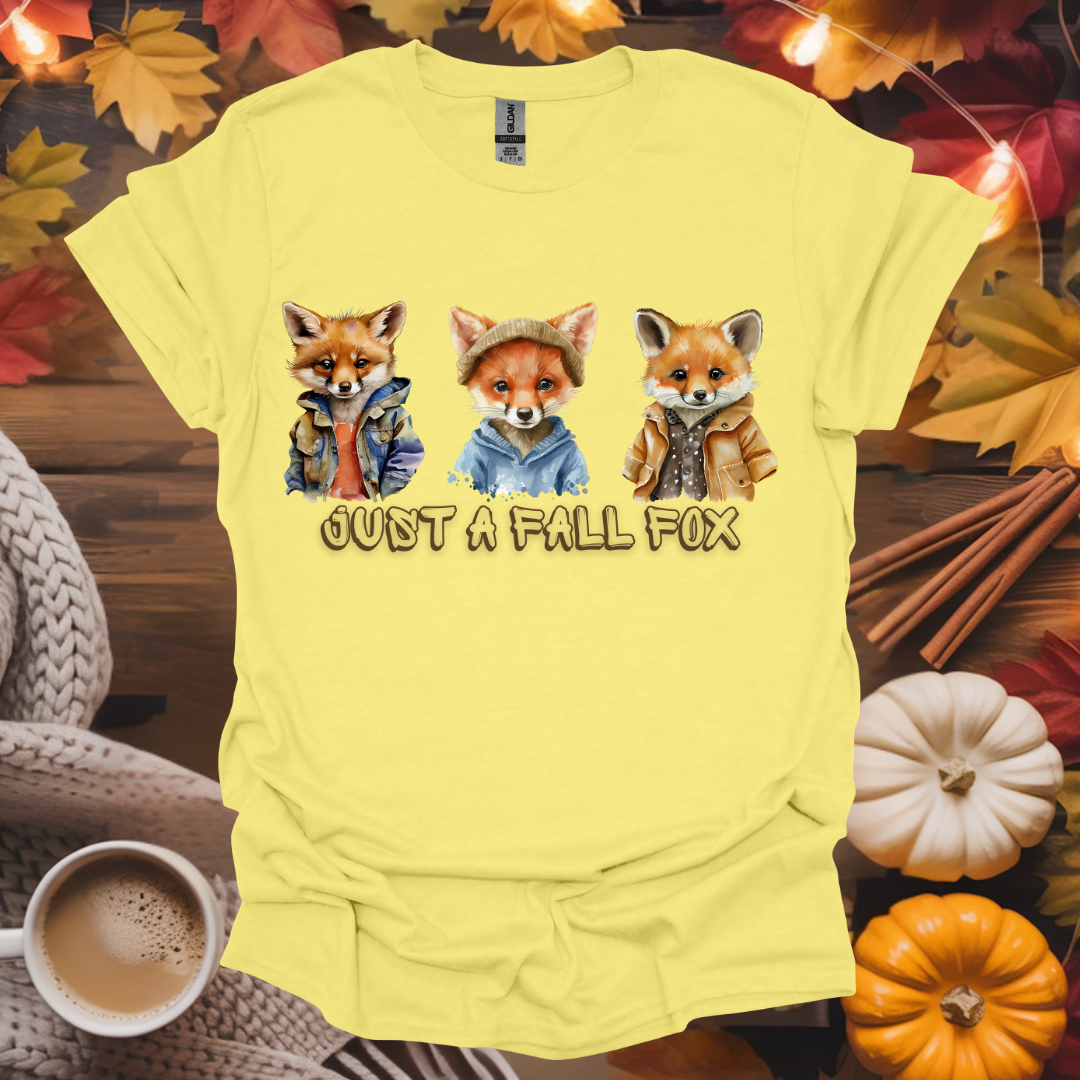 Just a Fall Fox T-Shirt