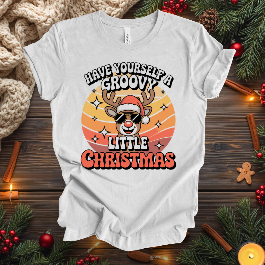 Have Yourself a Groovy Little Christmas T-Shirt