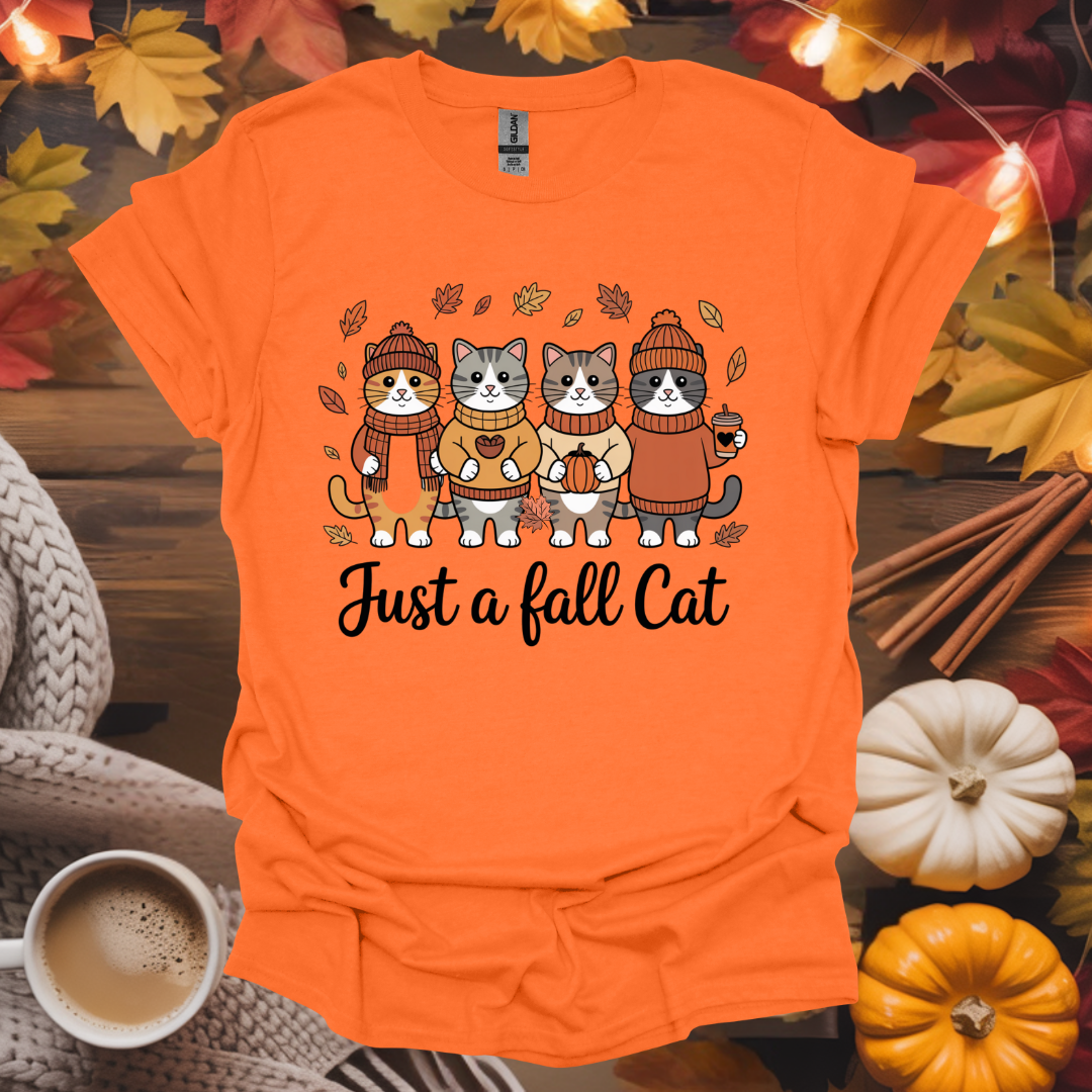 Just a Fall Cat T-Shirt