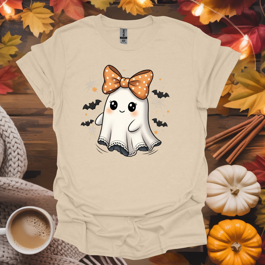 Ghost With Bow T-Shirt
