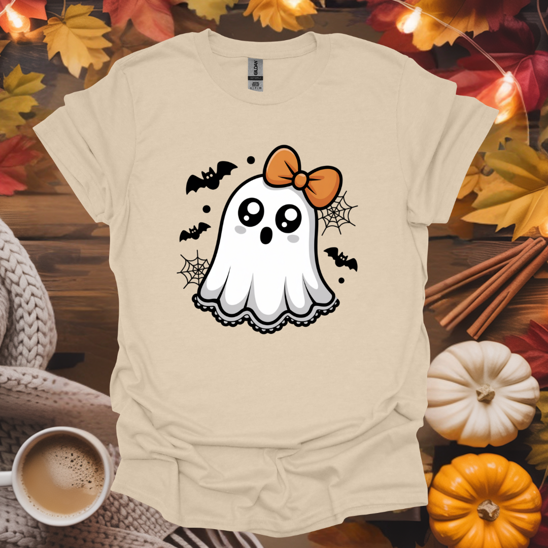 Ghost With Bow T-Shirt