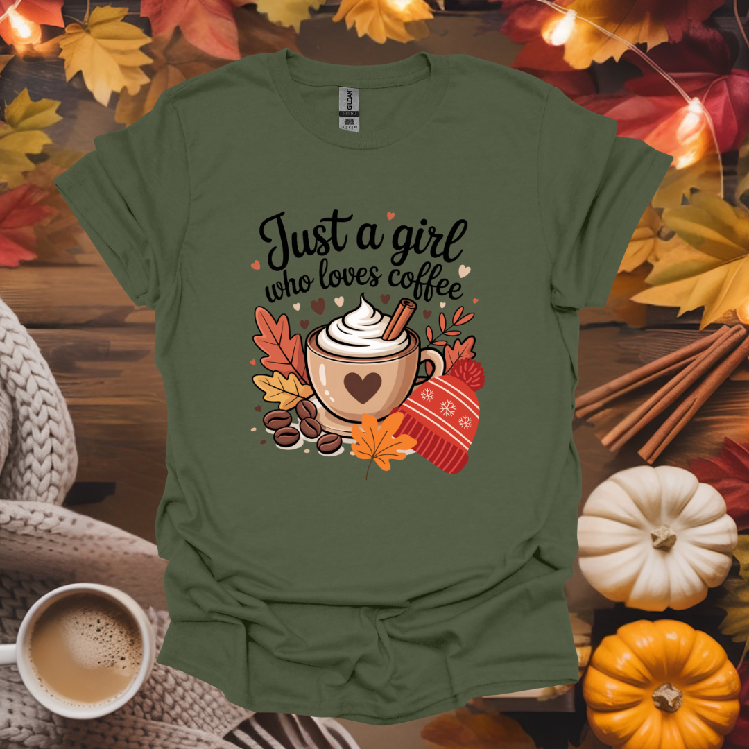 Just a Girl Who Loves Coffee T-Shirt