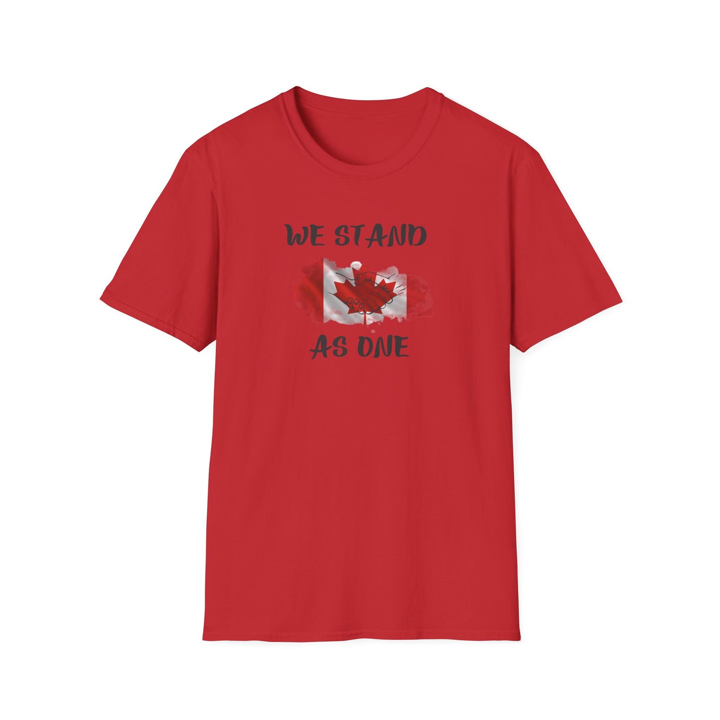 CANADA "We Stand As One " unisex adult T-Shirt