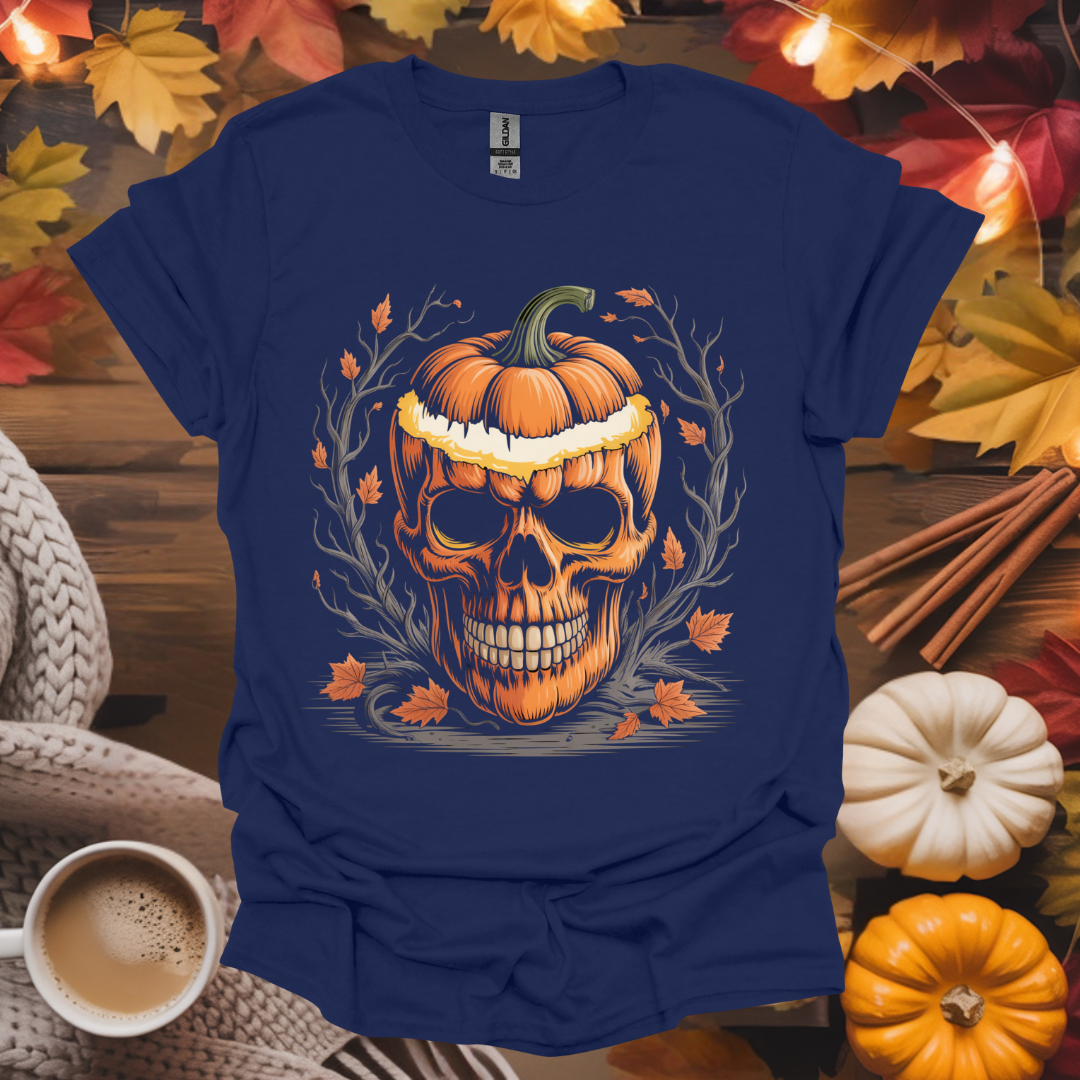 Pumpkin Skull T-Shirt
