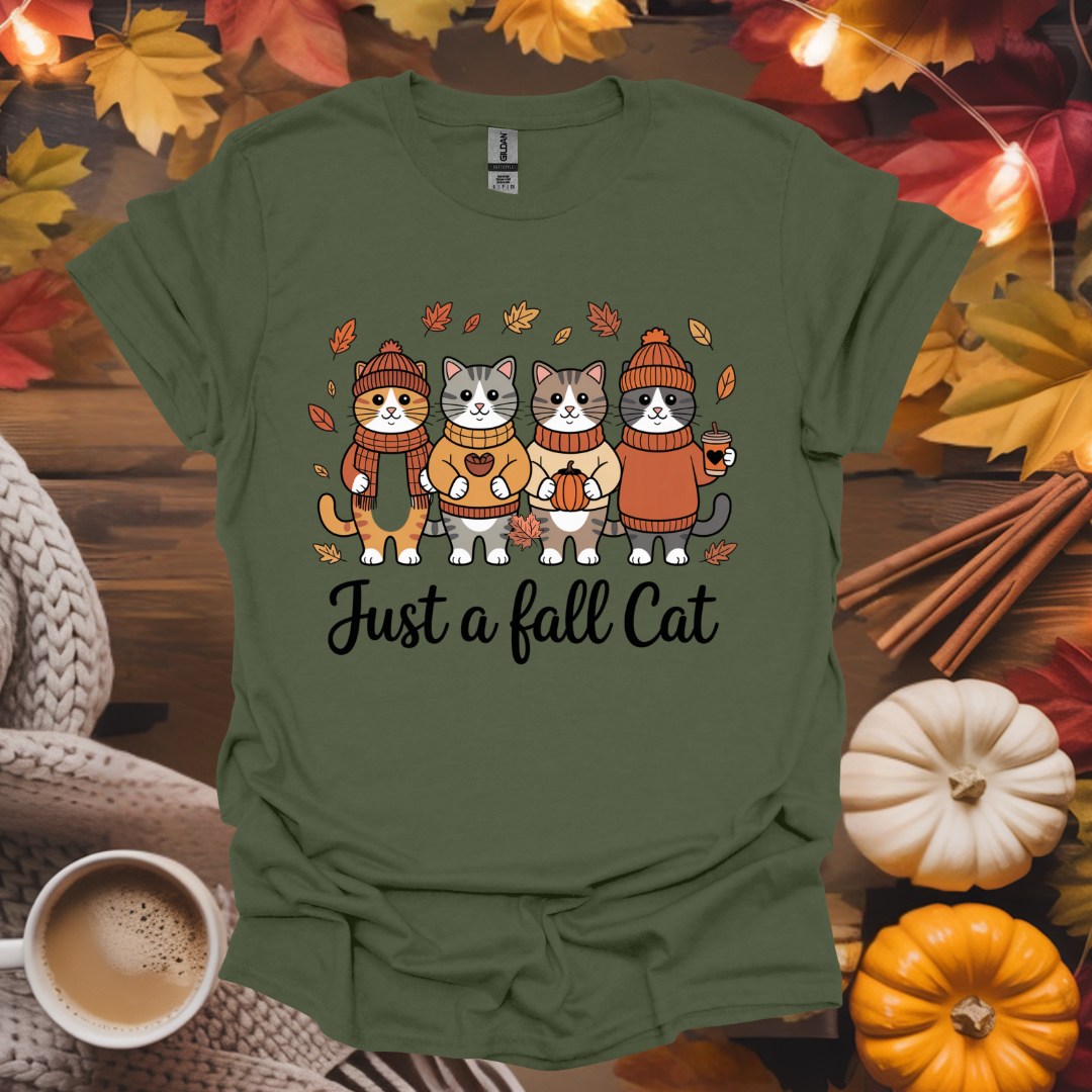 Just a Fall Cat T-Shirt