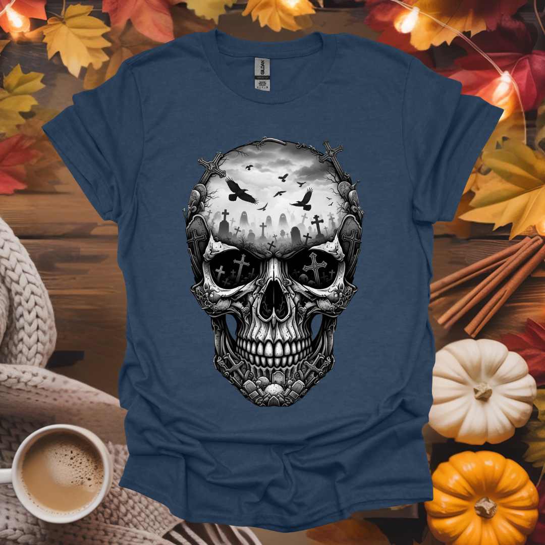 Cemetery Skull T-Shirt