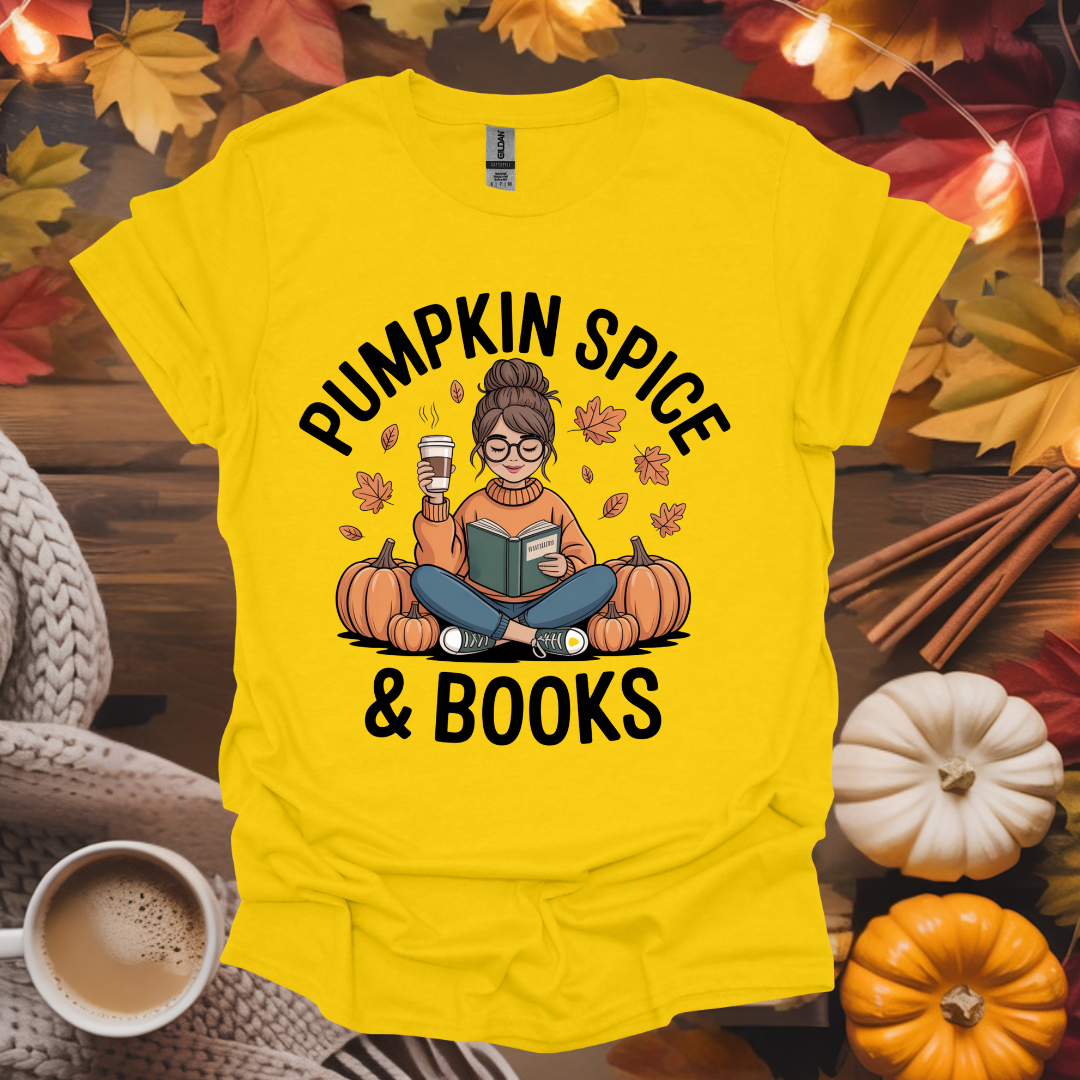 Pumpkin Spice and Books T-Shirt