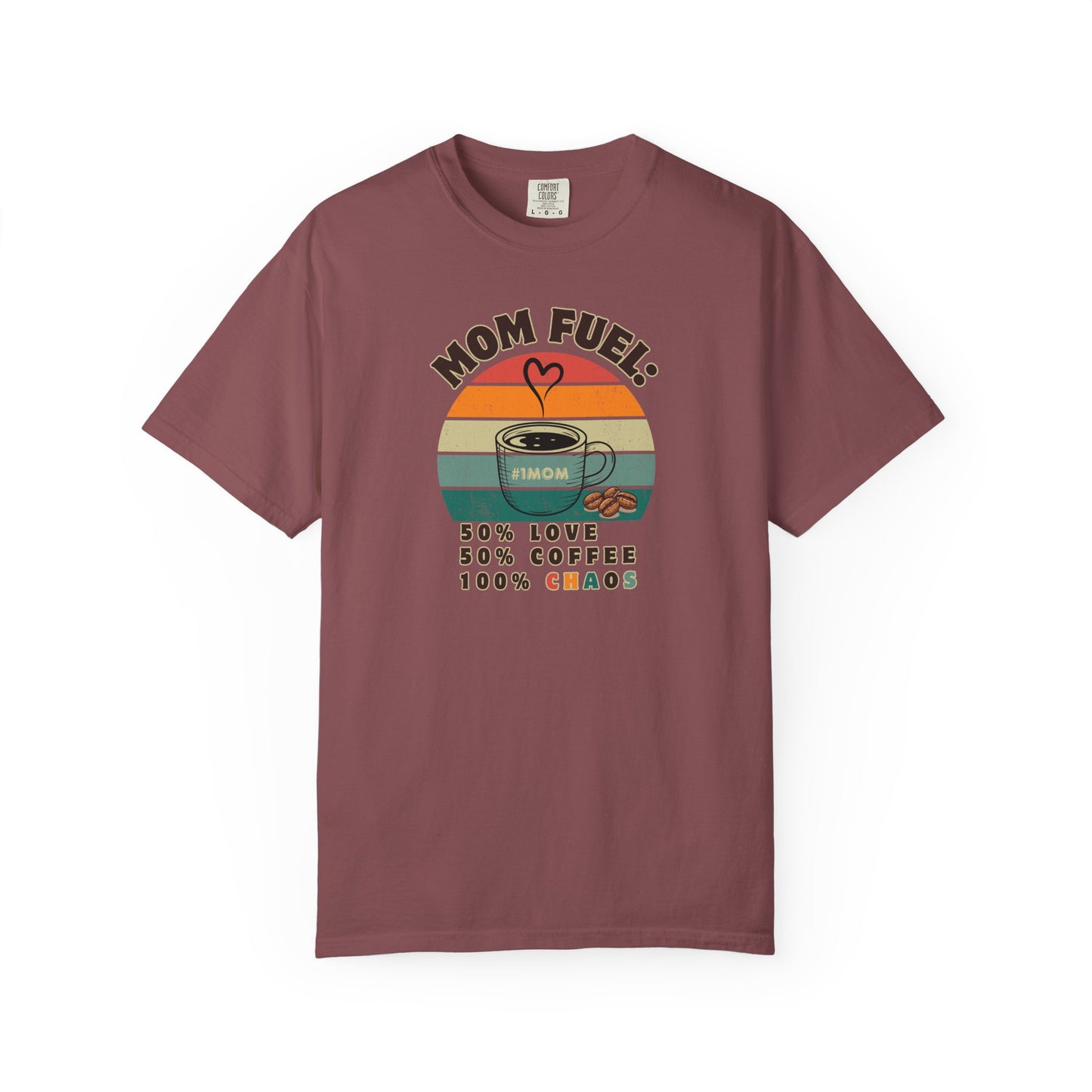 Mom Fuel T-Shirt – Funny Coffee Lover Mother’s Day Gift