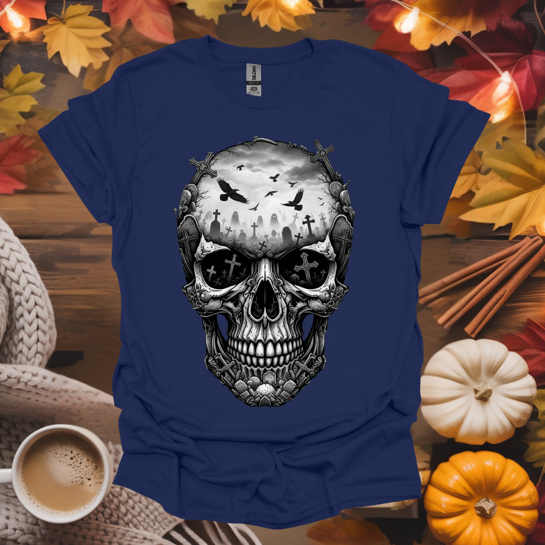 Cemetery Skull T-Shirt