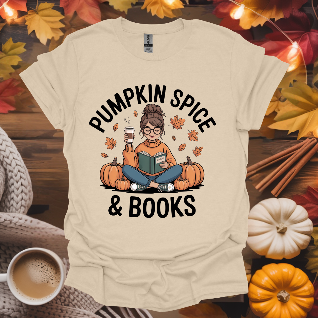 Pumpkin Spice and Books T-Shirt