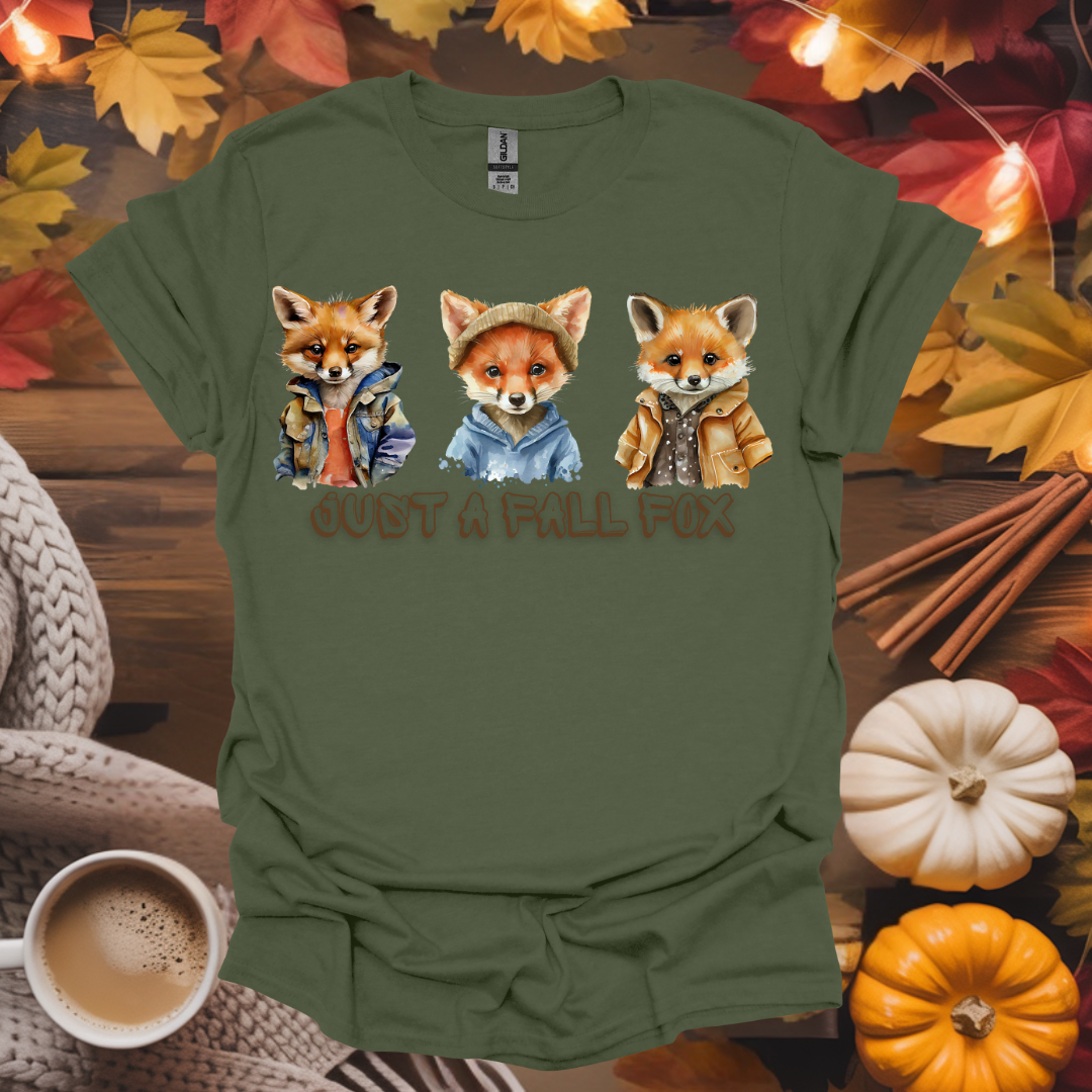 Just a Fall Fox T-Shirt