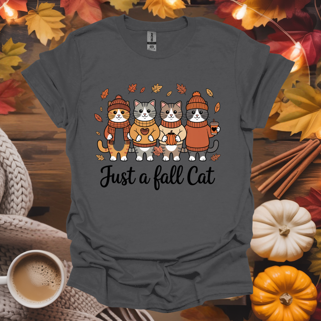 Just a Fall Cat T-Shirt