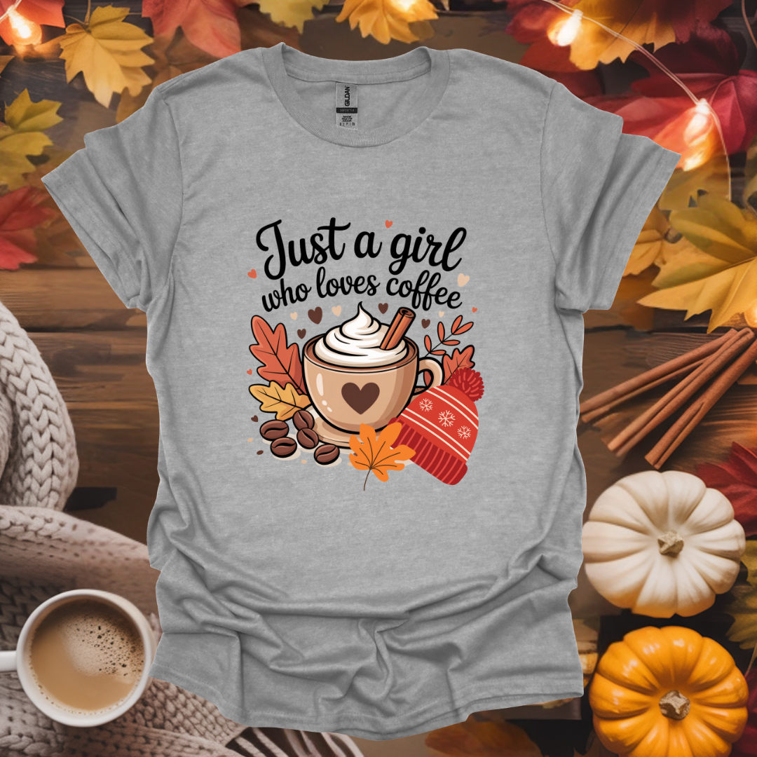 Just a Girl Who Loves Coffee T-Shirt