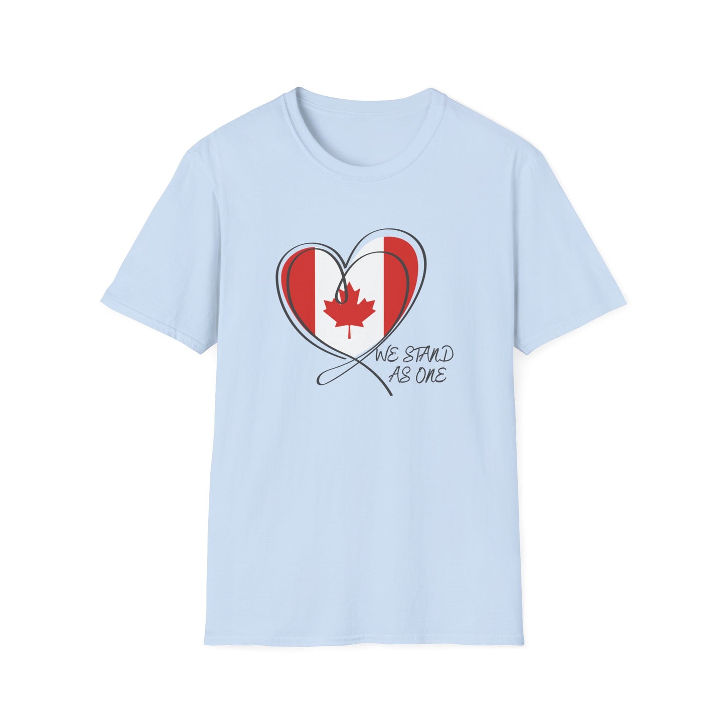 CANADA "We Stand As One" unisex adult T-Shirt