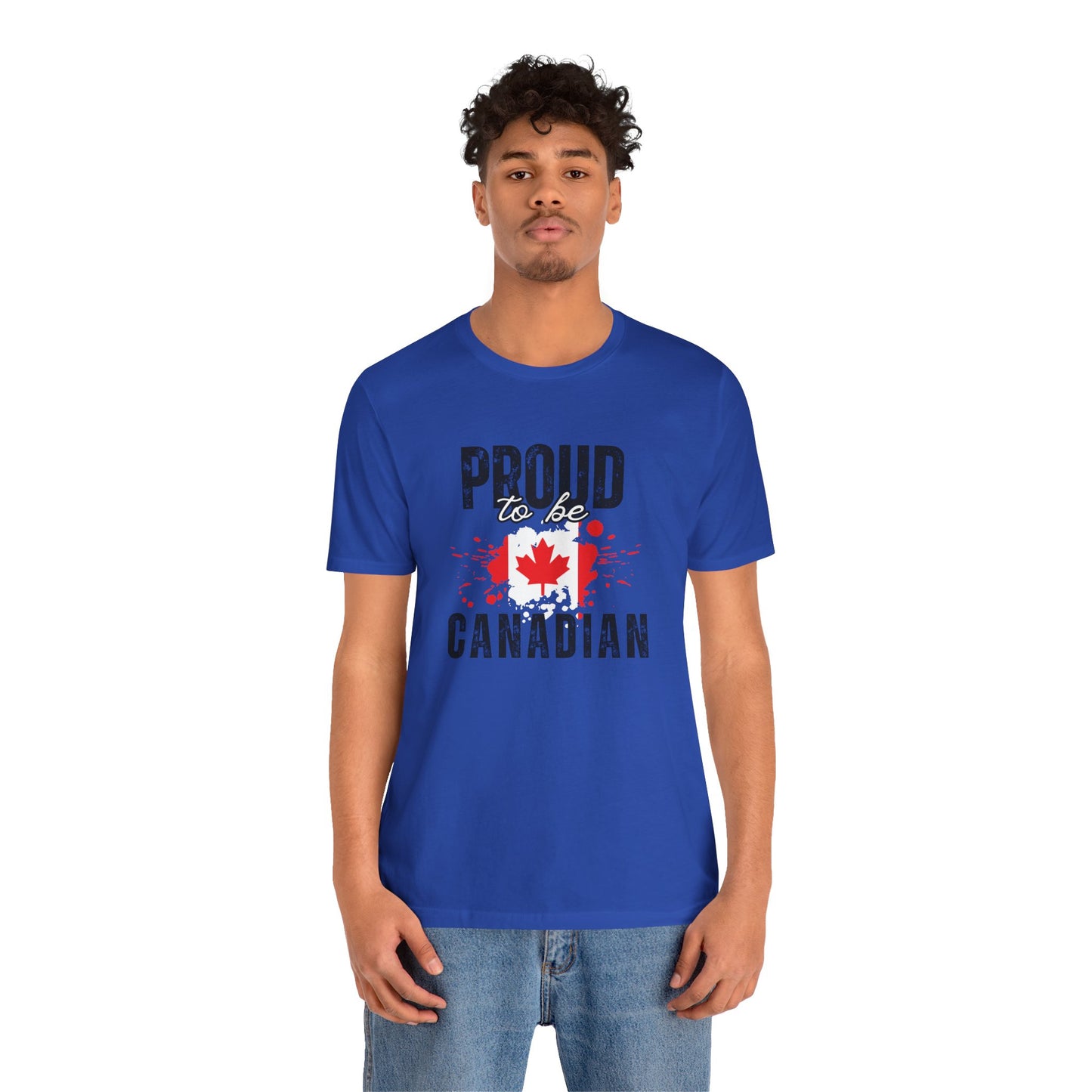 CANADA "Proud to Be Canadian" unisex adult T-Shirt