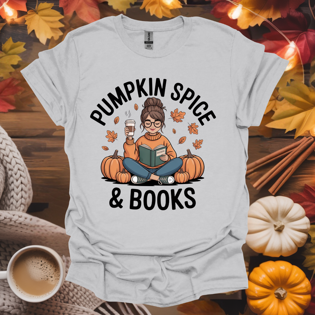 Pumpkin Spice and Books T-Shirt