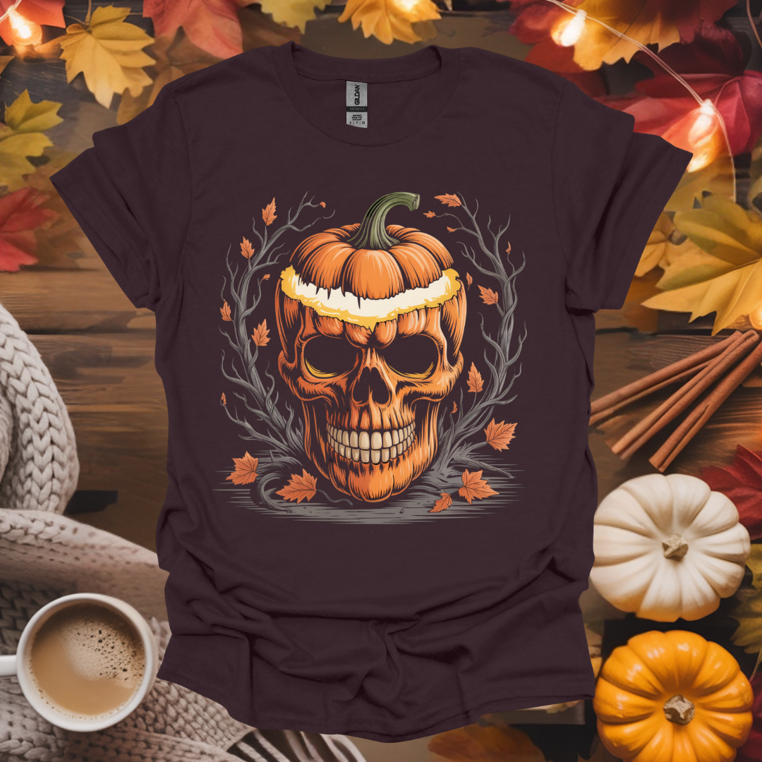 Pumpkin Skull T-Shirt