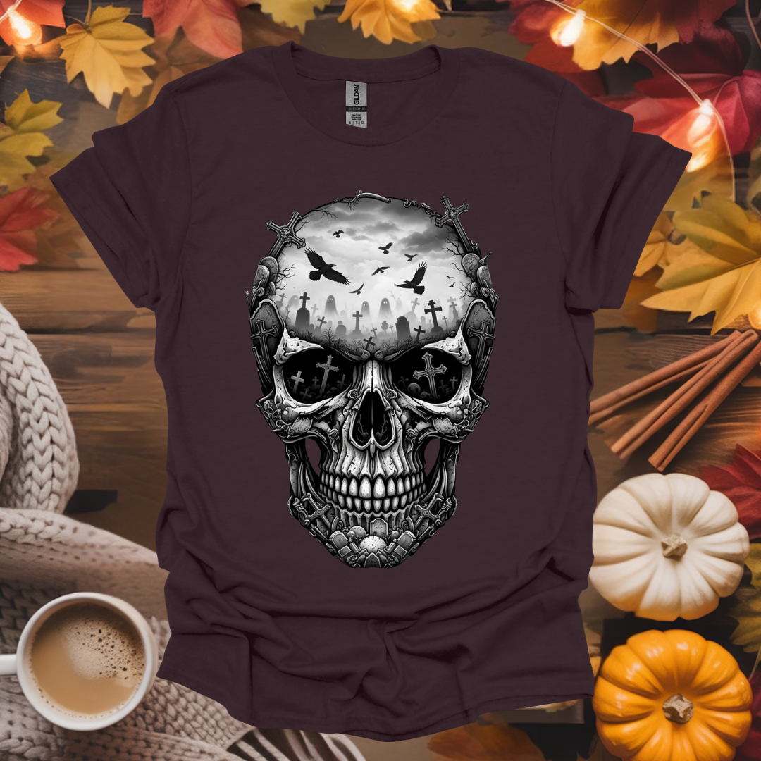 Cemetery Skull T-Shirt