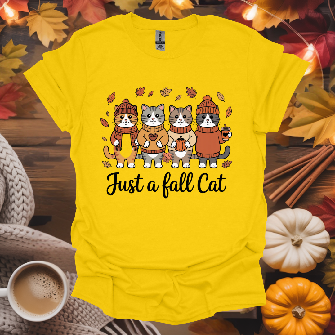 Just a Fall Cat T-Shirt