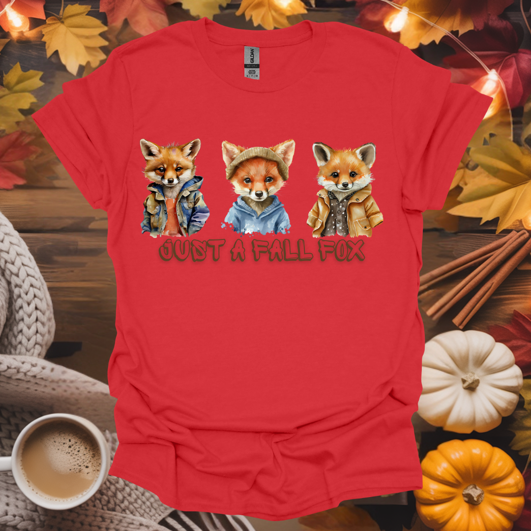Just a Fall Fox T-Shirt