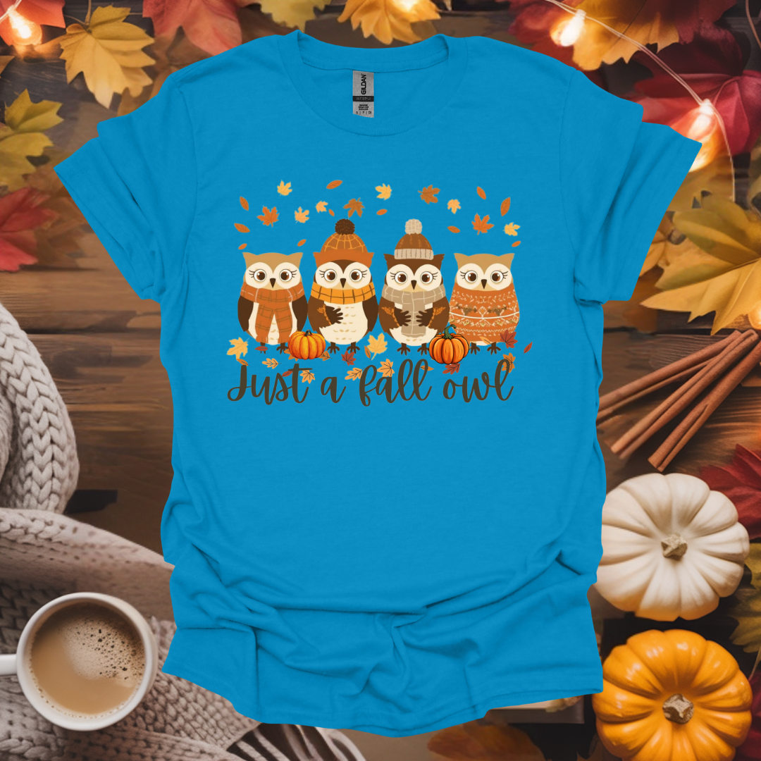 Just a Fall Owl T-Shirt