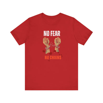 CANADA "No Fear, No Chains" unisex adult T-Shirt