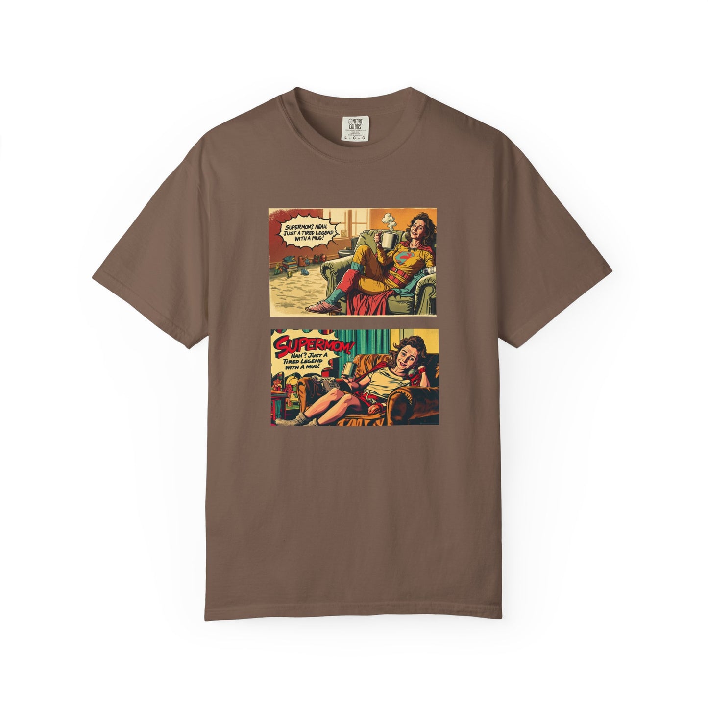 Supermom Comic T-Shirt – Retro Mother’s Day Gift for Mom