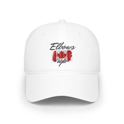 CANADA "Elbows Up"unisex adult Low Profile Baseball Cap