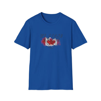 CANADA "We Stand As One" unisex adult T-Shirt