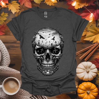 Cemetery Skull T-Shirt