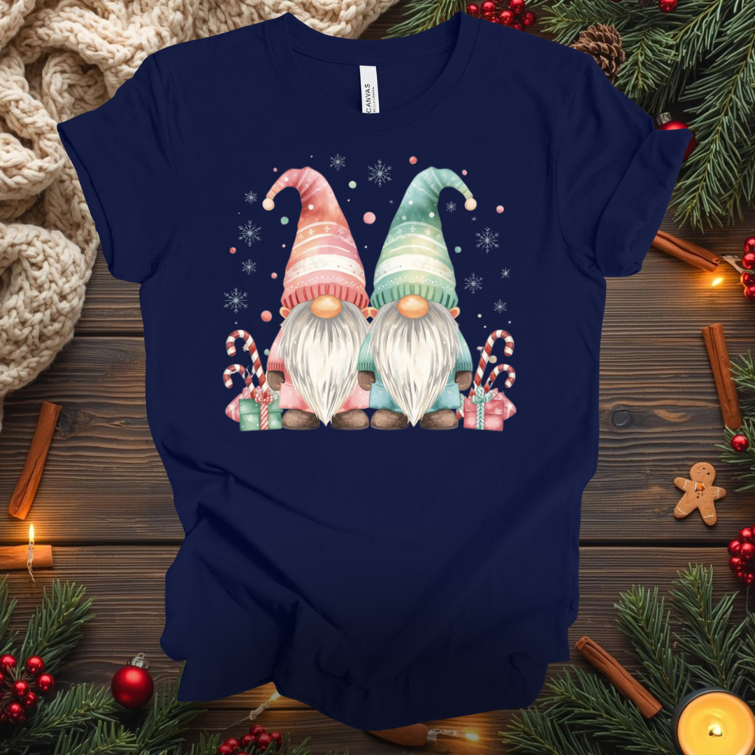 Christmas Gnome Duo T-Shirt