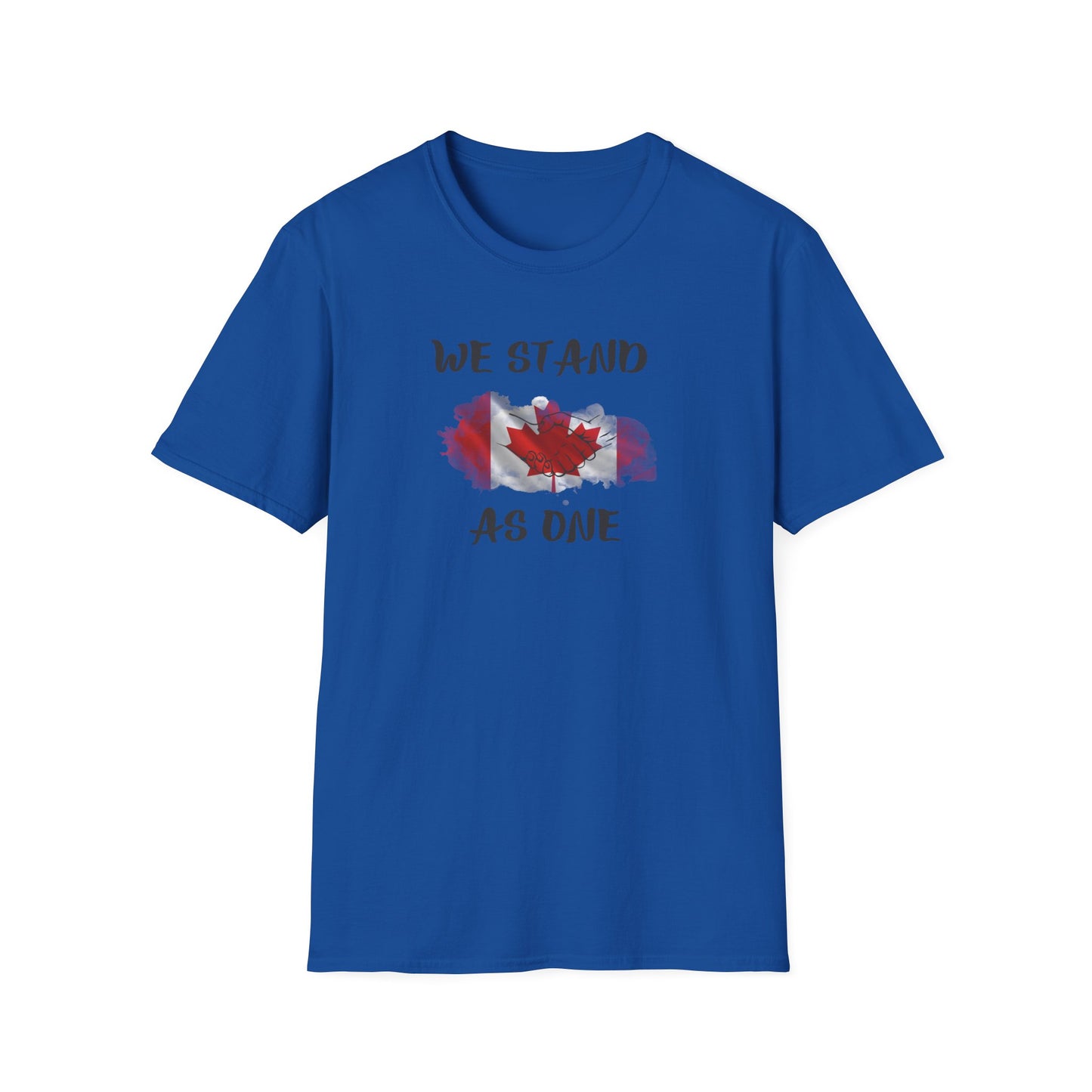 CANADA "We Stand As One " unisex adult T-Shirt