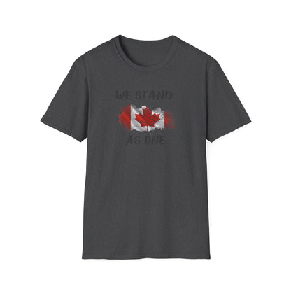 CANADA "We Stand As One " unisex adult T-Shirt