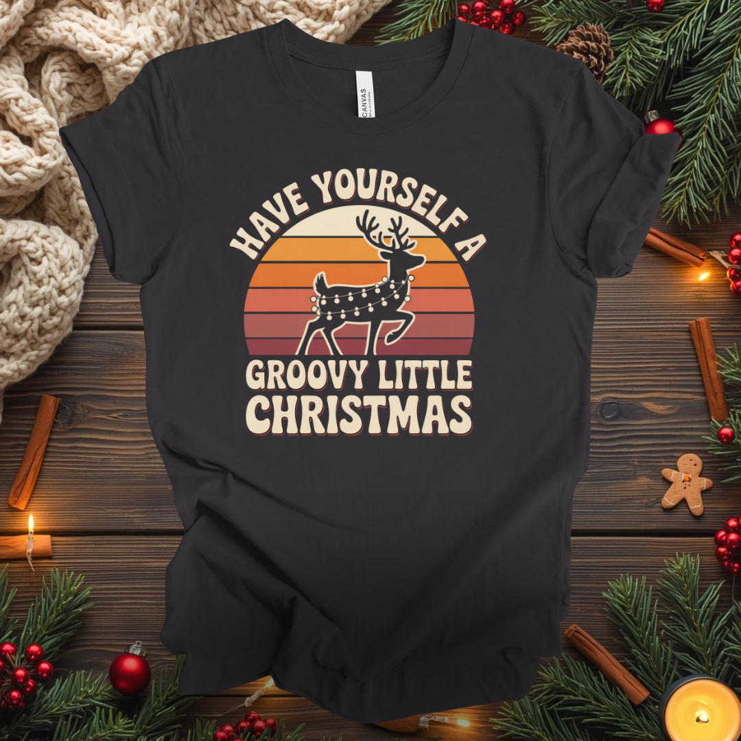 Have Yourself a Groovy Little Christmas T-Shirt