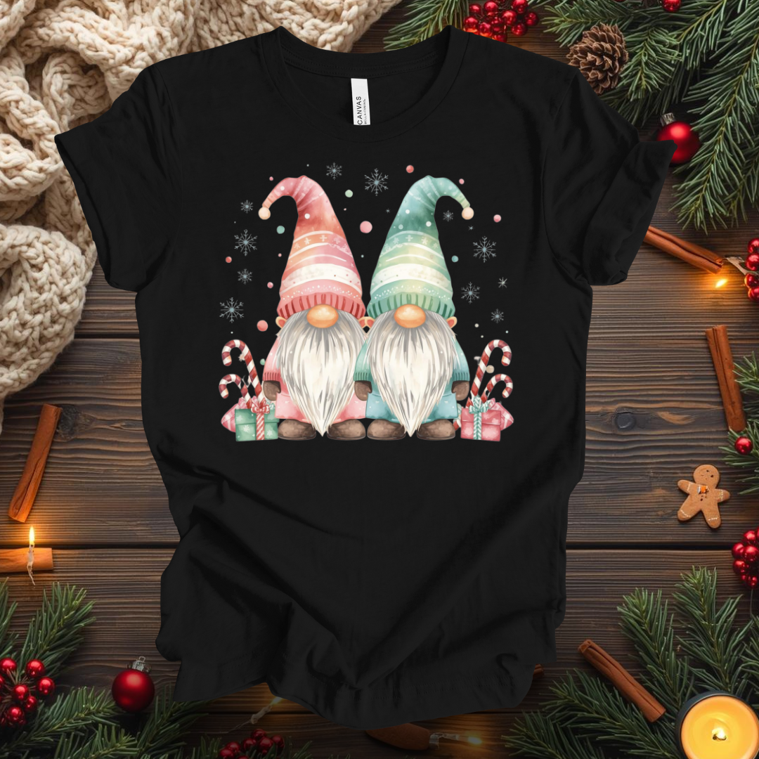 Christmas Gnome Duo T-Shirt
