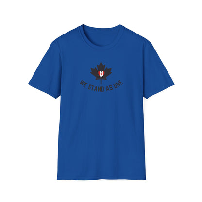 CANADA "We Stand As One" unisex adult T-Shirt