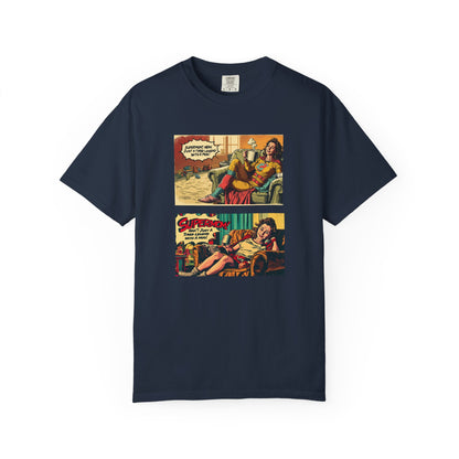 Supermom Comic T-Shirt – Retro Mother’s Day Gift for Mom