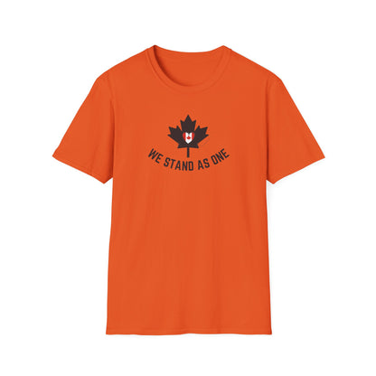CANADA "We Stand As One" unisex adult T-Shirt