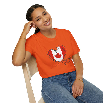 CANADA "We Stand As One" unisex adult T-Shirt