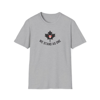 CANADA "We Stand As One" unisex adult T-Shirt