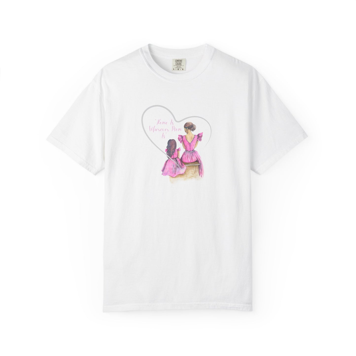 Love Letter T-Shirt – Minimal Heart Design for Mother’s Day
