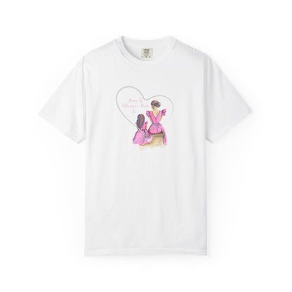 Love Letter T-Shirt – Minimal Heart Design for Mother’s Day