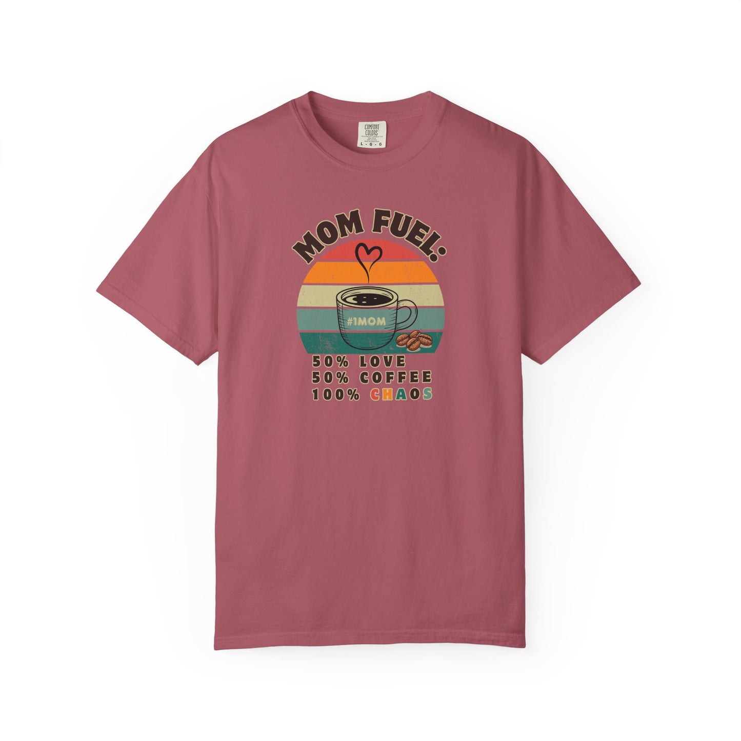 Mom Fuel T-Shirt – Funny Coffee Lover Mother’s Day Gift