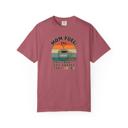 Mom Fuel T-Shirt – Funny Coffee Lover Mother’s Day Gift