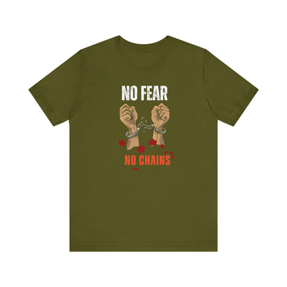 CANADA "No Fear, No Chains" unisex adult T-Shirt