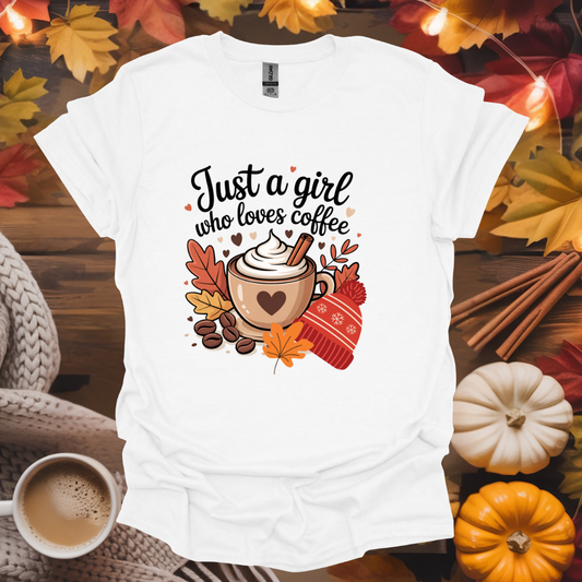 Just a Girl Who Loves Coffee T-Shirt