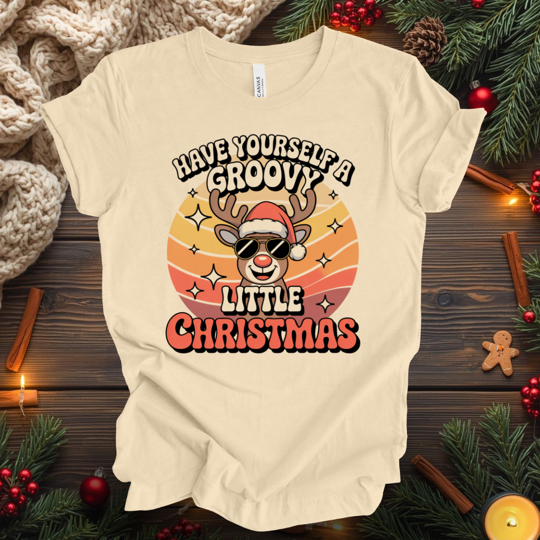 Have Yourself a Groovy Little Christmas T-Shirt