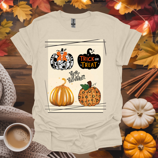 Happy Halloween Pumpkins T-Shirt