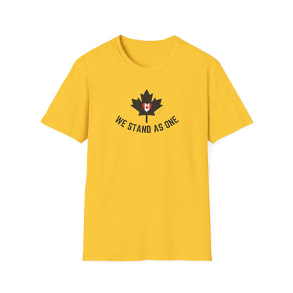CANADA "We Stand As One" unisex adult T-Shirt